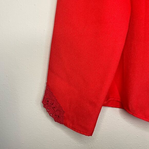 The International Ladies Garment Workers Union Vintage Red Blouse - Picture 13 of 13